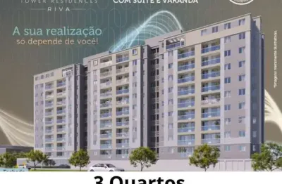 Apartamento 3 Quartos para Venda em Brasília, Areal (Águas Claras), 3 dormitórios, 1 suíte, 2 banheiros, 1 vaga