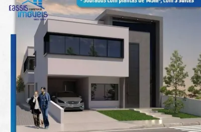 Excelentes sobrados, diferenciados com 3 suites no bairro tingui