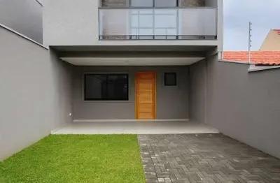 Excelente sobrado no bairro boa vista / ahu – curitiba 3 q 1 suite