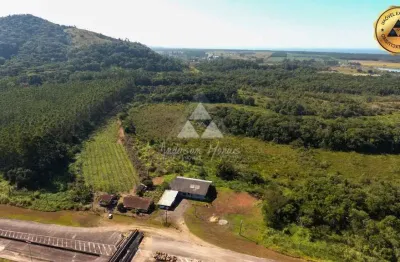 Terreno à venda na br 101 divisa araquari/barra velha, morro grande, araquari por r$ 6.900.000