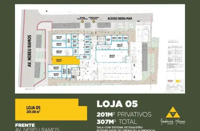 Sala comercial à venda na avenida nereu ramos, itacolomi, balneário piçarras por r$ 3.839.000