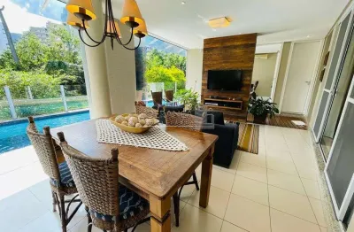 Casa em condomínio fechado com 4 quartos à venda na rua dos carijós, --, santa mônica, florianópolis por r$ 5.900.000
