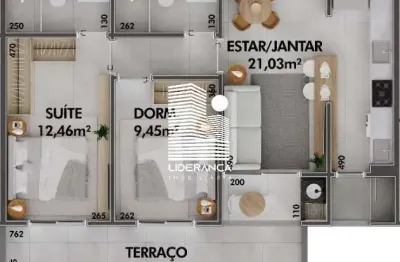 Apartamento com 2 quartos à venda na rua leonel pereira, --, cachoeira do bom jesus, florianópolis por r$ 873.749