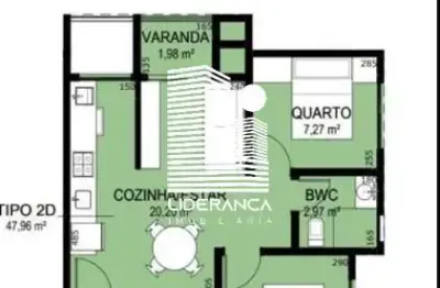 Apartamento com 2 quartos à venda na rua das flores, --, canasvieiras, florianópolis por r$ 548.662