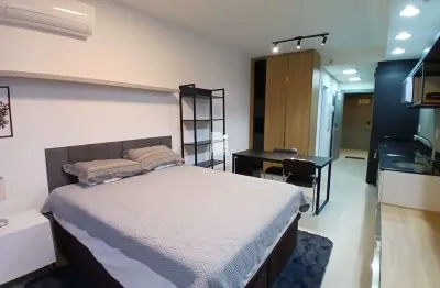 Apartamento com 1 quarto para alugar na rua professora maria flora pausewang, --, trindade, florianópolis por r$ 5.000
