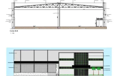 Barracão / Galpão / Depósito com 2 salas para alugar na Rua B, Distrito Industrial, Cuiabá