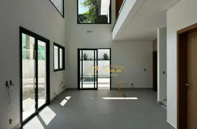 Sobrado novo com frente para a mata a venda no condomínio aruã em mogi das cruzes