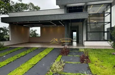 Casa nova de altíssimo padrão a venda no condomínio arua ecopark em mogi das cruzes