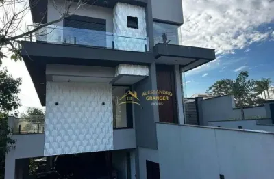 Casa nova com fundo reserva a venda no condomínio aruã em mogi das cruzes