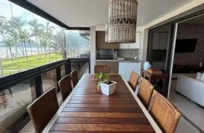 Apartamento a venda frente para o mar na riviera de sao lourenco