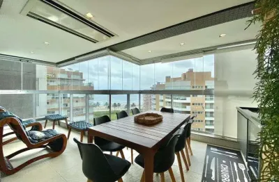 Apartamento para venda possui 147 metros quadrados com 3 quartos em riviera - bertioga - sp