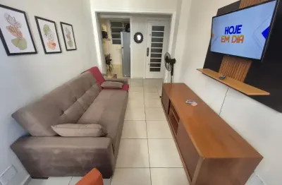 Alugo apto 1 dorm edificio verde mar - santos - boqueirão
