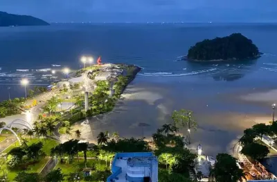 Lindo duplex vista panorâmica ao mar i 2 suites i 2 garagens i santos