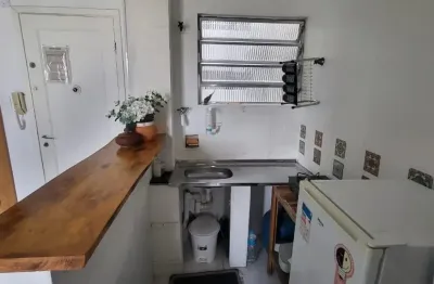 ️ Apartamento 1 Dormitório em Frente à Praia – Embaré | Santos