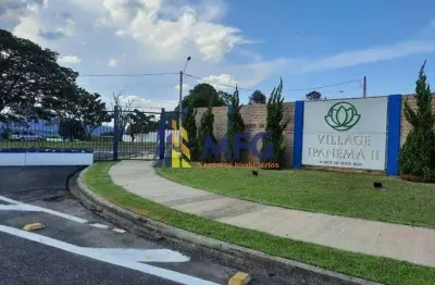 Terreno em condomínio fechado à venda na francisco assis chateaubriand, 1000, condomínio village ipanema, araçoiaba da serra por r$ 349.800