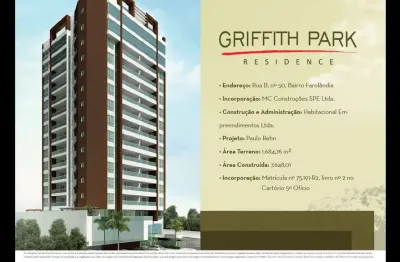 Apartamento à venda na Farolândia. 113m². 13º andar. Leste. Griffith Park.