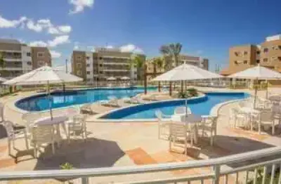 Apartamento à venda no Cond. Vida Bela Praia Mar, na Barra dos Coqueiros, 3/4 1 suíte e varanda.