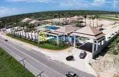 Lote no condomínio fechado thai residence. 900m². p´pe na areia.