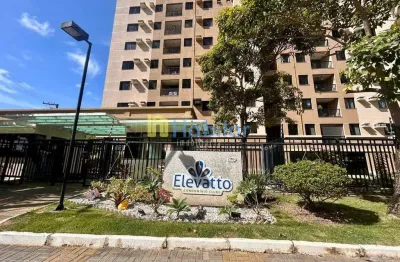 Elevatto condomínio clube - apartamento com 3 dormitórios à venda, 80 m² por r$ 380.000 - luzia - a