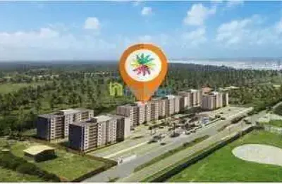 Apartamento à venda na barra dos coqueiros/se. horto da barra. ¾ suíte.