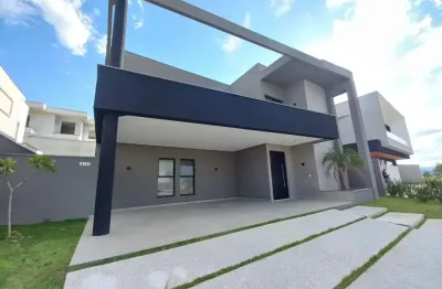 Casa nova no residencial alphaville ii – sofisticação, conforto e vista para a serra!