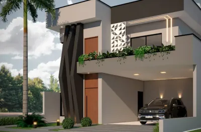 Condomínio malibu – caçapava - casa a venda com 4 suites