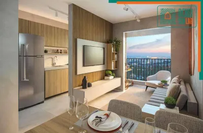 Apartamento a venda no butantã, são paulo.sp, com 44,42 m² de área construida, 2 dormitórios, 1 vg para auto.