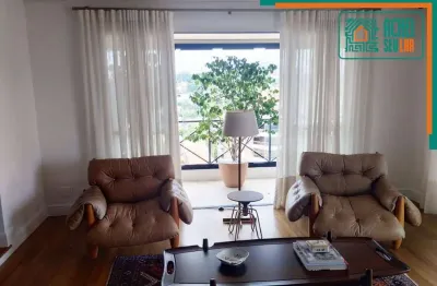 Apartamento a venda no Jardim Guedala, São Paulo, SP, com 200 m² de área construída, 3 dormitórios, sendo 3 suítes, 4 salas, garagem 3 autos.