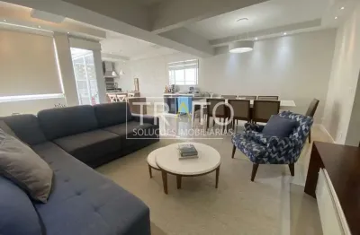 Casa em condomínio fechado com 3 quartos à venda na rua santa mônica, 280, jardim santa marcelina, campinas, 170 m2 por r$ 1.550.000