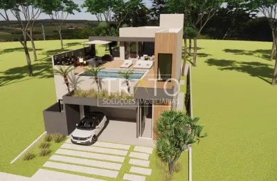 Casa em condomínio fechado com 3 quartos à venda na rua ilha de santorini, 168, parque brasil 500, paulínia, 272 m2 por r$ 2.690.000
