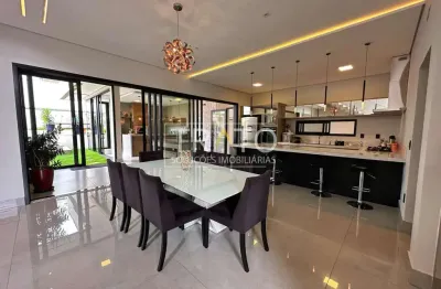 Casa em condomínio fechado com 4 quartos à venda na avenida presidente juscelino kubitschek de oliveira, 901, jardim flamboyant, paulínia, 382 m2 por r$ 2.930.000
