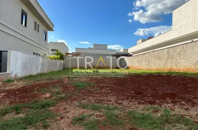 Terreno em condomínio fechado à venda na avenida alexandre cazelatto, 2171, villa franca, paulínia por r$ 515.000