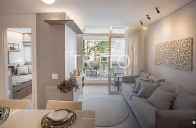 Apartamento com 1 quarto à venda na rua santos dumont, 223, cambuí, campinas, 40 m2 por r$ 554.000