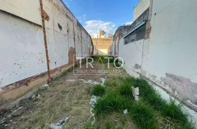 Terreno comercial à venda na rua josé de alencar, 512, centro, campinas por r$ 300.000