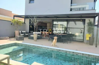 Casa em condomínio fechado com 3 quartos à venda na avenida dois, 1515, jardim são marcos, valinhos, 260 m2 por r$ 1.990.000