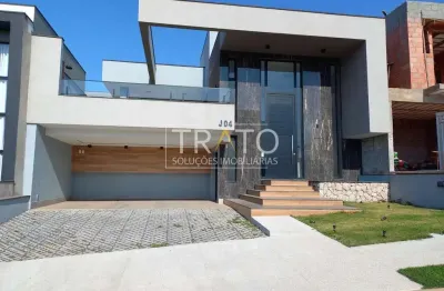 Casa em condomínio fechado com 3 quartos à venda na estrada municipal do roncáglia, 1090, residencial mont' alcino, valinhos, 243 m2 por r$ 1.598.000