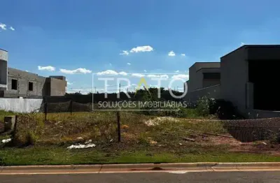 Terreno em condomínio fechado à venda na rua ilha de santorini, 168, parque brasil 500, paulínia por r$ 657.000
