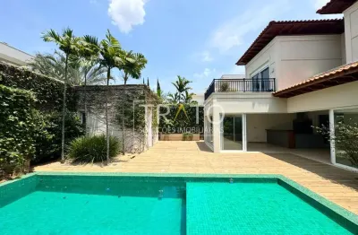 Casa em condomínio fechado com 4 quartos à venda na rua das abélias, 1, alphaville dom pedro, campinas, 400 m2 por r$ 4.900.000