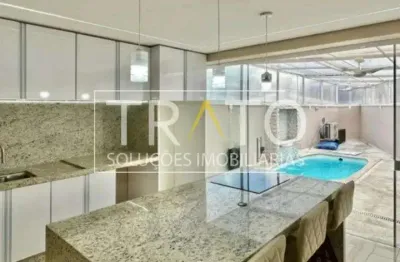 Casa em condomínio fechado com 3 quartos à venda na rua ametista, 18, parque são quirino, campinas, 138 m2 por r$ 960.000