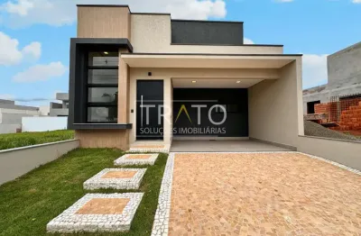 Casa em condomínio fechado com 3 quartos à venda na avenida luiz greco, 600, vila monte alegre, paulínia, 126 m2 por r$ 1.040.000