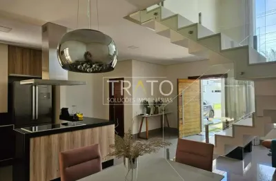 Casa em condomínio fechado com 3 quartos à venda na rua pedro moreira de sousa, 88, jardim park real, indaiatuba, 150 m2 por r$ 1.090.000