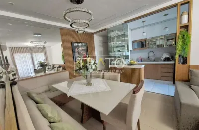 Apartamento com 3 quartos à venda na rua francisco martins de oliveira, 40, jardim ypê, paulínia, 86 m2 por r$ 905.000