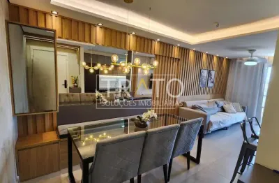 Apartamento com 3 quartos à venda na avenida nelson rubini, 410, residencial manacás, paulínia, 80 m2 por r$ 700.000