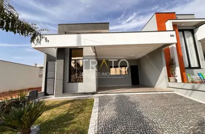 Casa em condomínio fechado com 3 quartos à venda na avenida luiz greco, 600, vila monte alegre, paulínia, 140 m2 por r$ 1.100.000