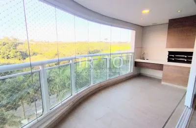 Apartamento com 3 quartos para alugar na avenida maria emília alves dos santos de ângelis, 324, parque prado, campinas, 134 m2 por r$ 6.500