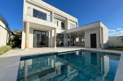 Casa em condomínio fechado com 4 quartos à venda na rua josé peressinoto, 1, alphaville dom pedro 2, campinas, 350 m2 por r$ 3.850.000