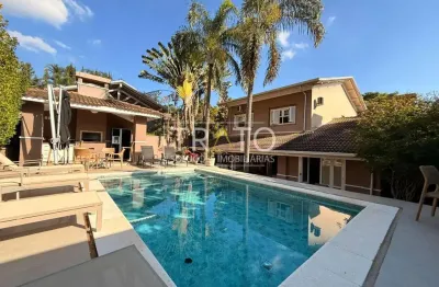 Casa em condomínio fechado com 4 quartos à venda na avenida professora dea ehrhardt carvalho, 700, sítios de recreio gramado, campinas, 449 m2 por r$ 2.700.000