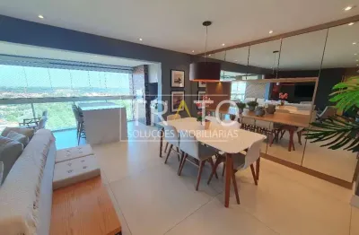 Apartamento com 3 quartos à venda na Avenida Alaôr Faria de Barros, 1050, Loteamento Alphaville Campinas, Campinas, 137 m2 por R$ 1.600.000