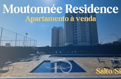 Apartamento 3 dormitórios, sendo 1 suíte em condomínio clube em salto/sp