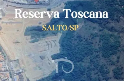 Terrenos a partir de 200 m² no condomínio fechado reserva toscana em salto/sp